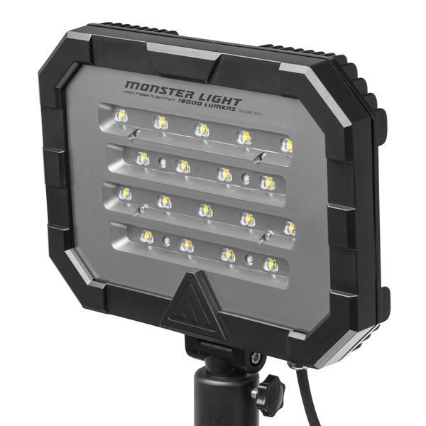Прожектор профессиональный Mactronic Monster Light Mini Rescue (18 000 Lm) Recharge (PFL0151-E-ORANGE) DAS303724 фото