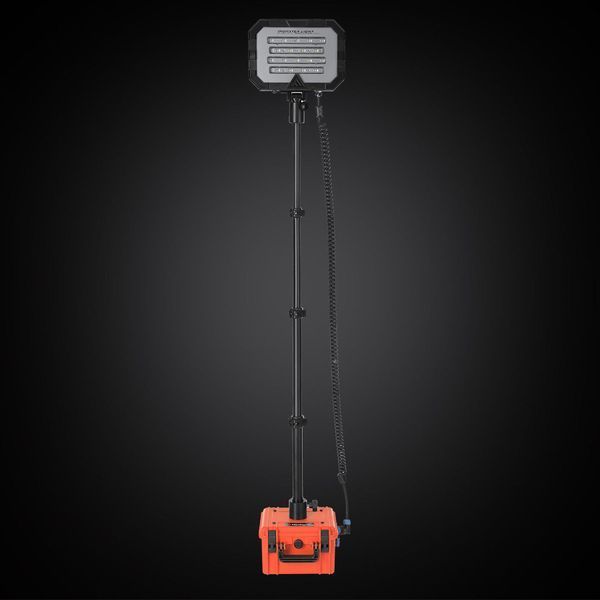 Прожектор профессиональный Mactronic Monster Light Mini Rescue (18 000 Lm) Recharge (PFL0151-E-ORANGE) DAS303724 фото