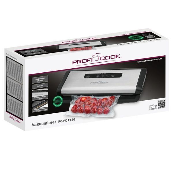 Вакууматор ProfiCook PC-VK 1146 вакуумный упаковщик 120 Вт 13394 фото