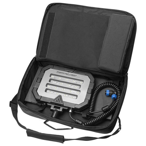 Прожектор профессиональный Mactronic Monster Light Mini Rescue (18 000 Lm) Recharge (PFL0151-E-ORANGE) DAS303724 фото