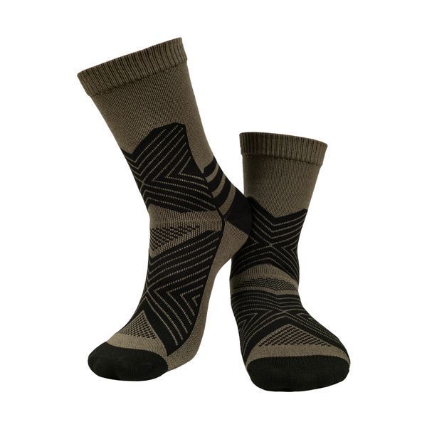 Шкарпетки Tribe Trekking Summer Long T-KB-0016-olive, 38-40 T-KB-0016-olive-38-40 фото