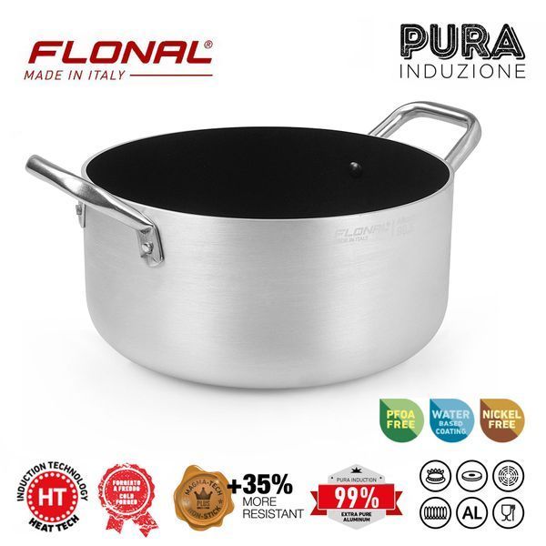 Кастрюля Flonal Pura Induction Professional 7,9 л (GPRC22870) DAS3536 фото