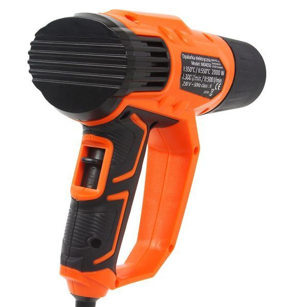 Фен строительный Mar-Pol RIPPER M04050 1000 / 2000 Вт 550 &deg;C 23669 фото