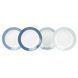 Набір тарілок Gimex Deep Plate Colour 4 Pieces 4 Person Sky (6910101) DAS1793 фото 1