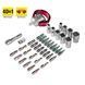 Викрутка з набором біт Trotec 40 pieces Bit and Socket Wrench Set (6200001005) DAS2933 фото 38