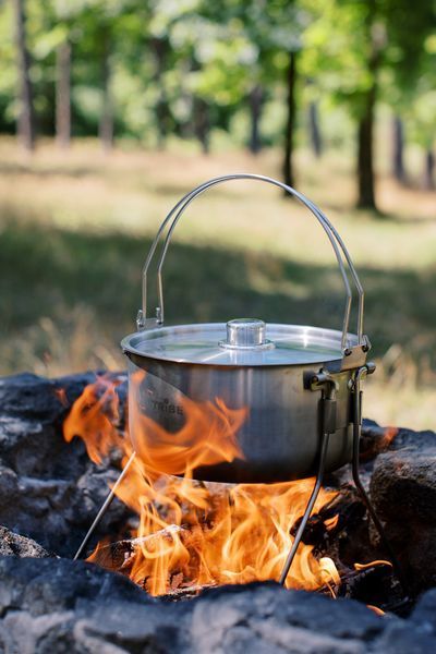 Казанок Tribe Fire Pot 5,4 л сталевий T-FH-0006-metal T-FH-0006-metal фото