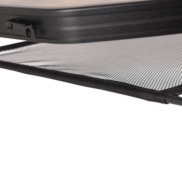 Стол Bo-Camp Woodbine Oval 150x80 cm Black/Wood look (1404230) DAS1276 фото