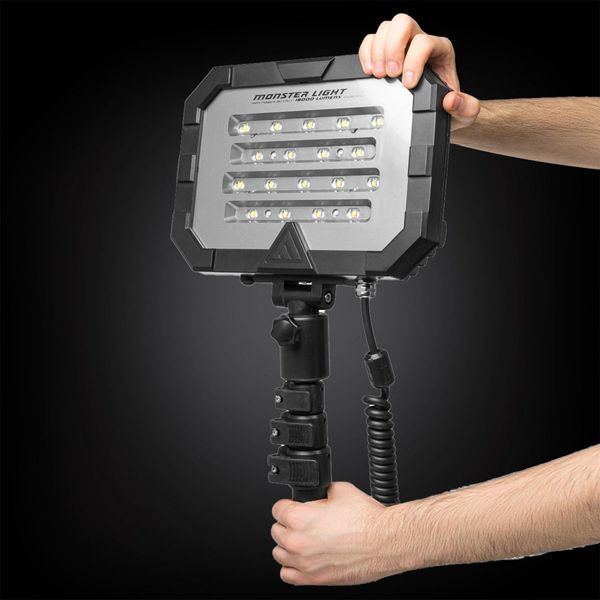Прожектор професійний Mactronic Monster Light Mini (18 000 Lm) Recharg (PFL0151-E) DAS303725 фото