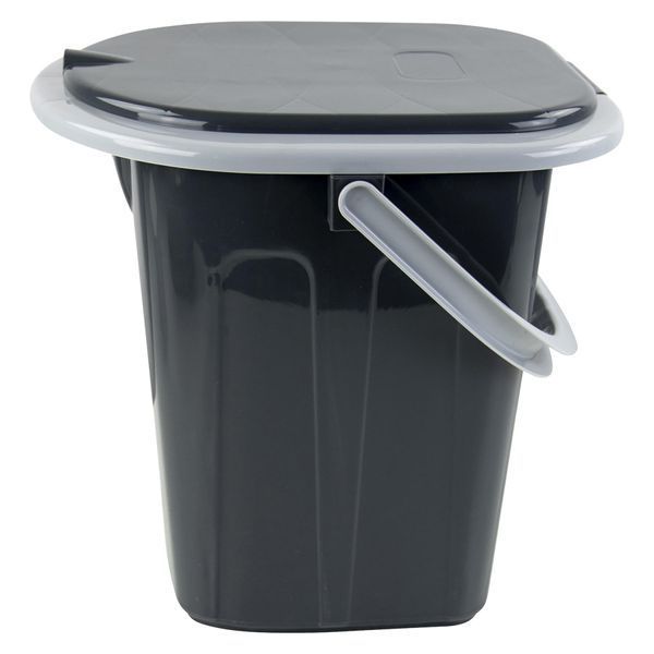 Біотуалет Bo-Camp Portable Toilet Square 20 Liters Grey (5502820) DAS3014 фото