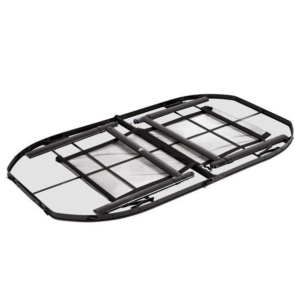 Стол Bo-Camp Woodbine Oval 150x80 cm Black/Wood look (1404230) DAS1276 фото