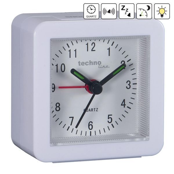 Часы настольные Technoline Modell SC White (Modell SC weis) DAS1605 фото
