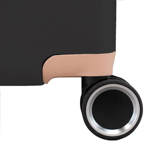 Валіза Semi Line 28" (L) Black/Pink Cream (T5671-4) DAS2474 фото