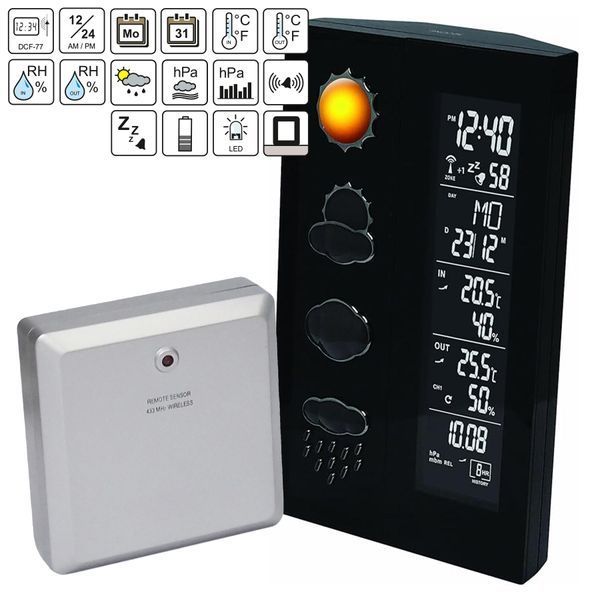 Метеостанция Technoline WS6650 Black (WS6650) DAS2502 фото