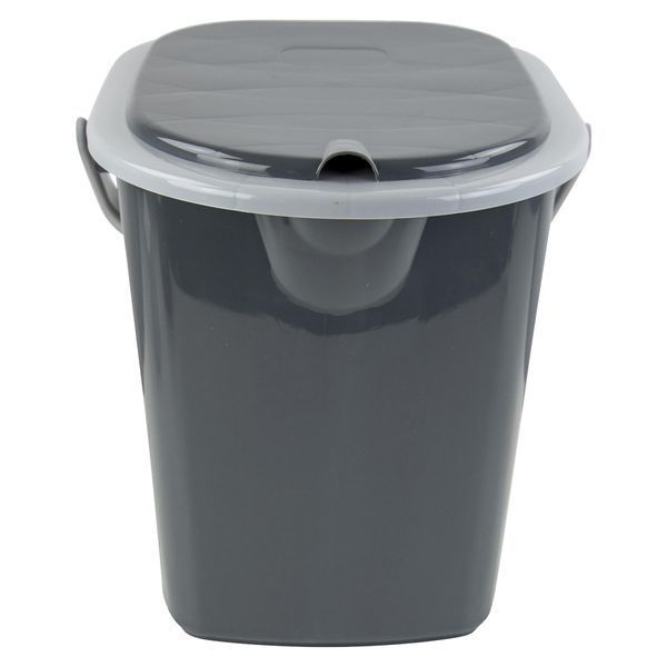 Біотуалет Bo-Camp Portable Toilet Square 20 Liters Grey (5502820) DAS3014 фото
