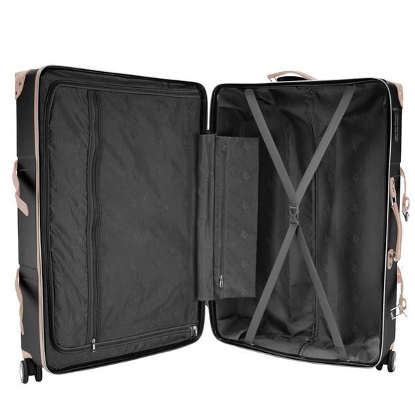 Валіза Semi Line 28" (L) Black/Pink Cream (T5671-4) DAS2474 фото