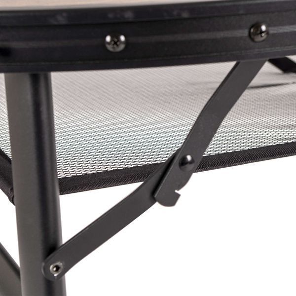Стол Bo-Camp Woodbine Oval 150x80 cm Black/Wood look (1404230) DAS1276 фото