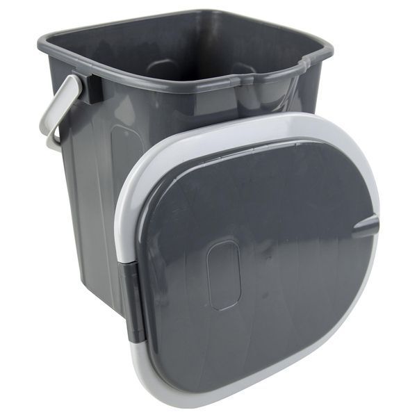 Біотуалет Bo-Camp Portable Toilet Square 20 Liters Grey (5502820) DAS3014 фото