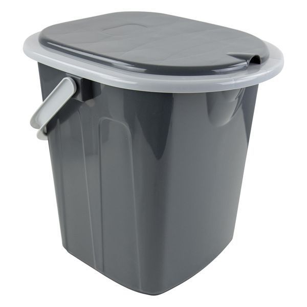 Біотуалет Bo-Camp Portable Toilet Square 20 Liters Grey (5502820) DAS3014 фото