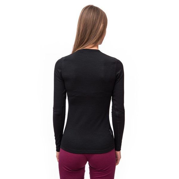 Термофутболка жіноча Sensor Merino DF LS black 15100029, SW11M-black-S SW11M-black-S фото