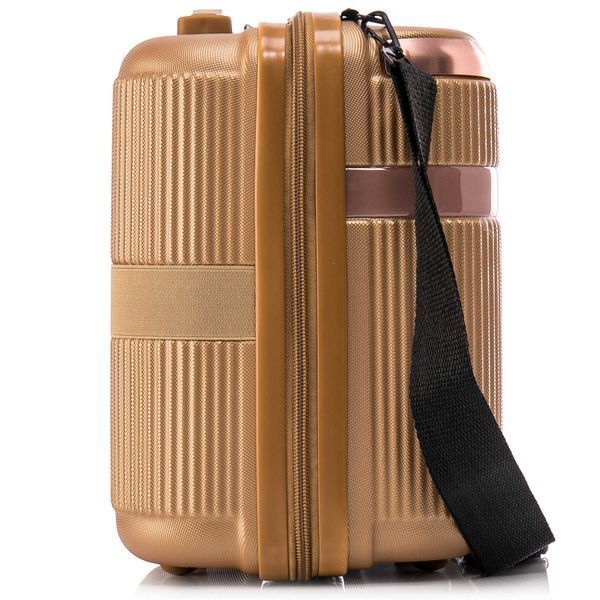 Бьюти-кейс Semi Line 16L Gold (T5667-1) DAS2449 фото