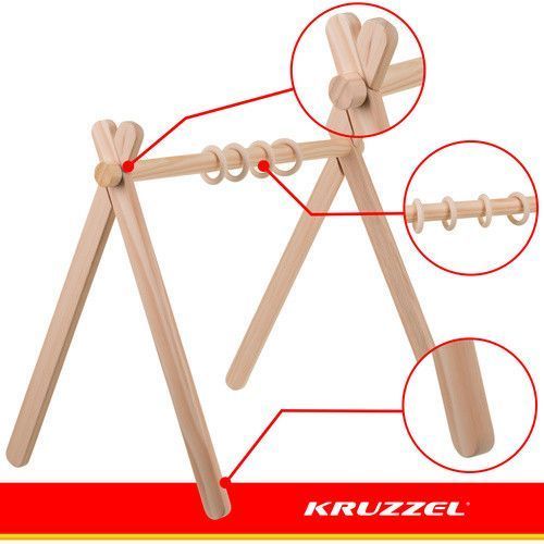 Деревянная развивающая подставка для детей Kruzzel 27361 50652 фото