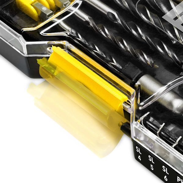 Набір біт і свердел Trotec 49 pieces Hexagon Shank Drill and Bit Set (6200001160) DAS2946 фото