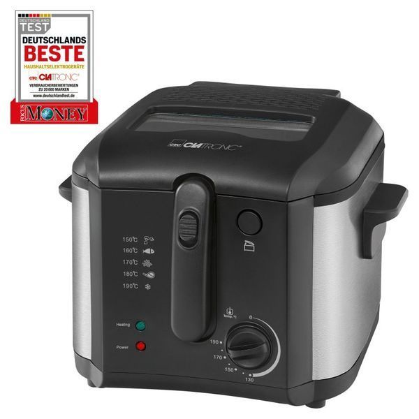 Фритюрница Clatronic FR 3649 2,5 л 1600 В 12345 фото