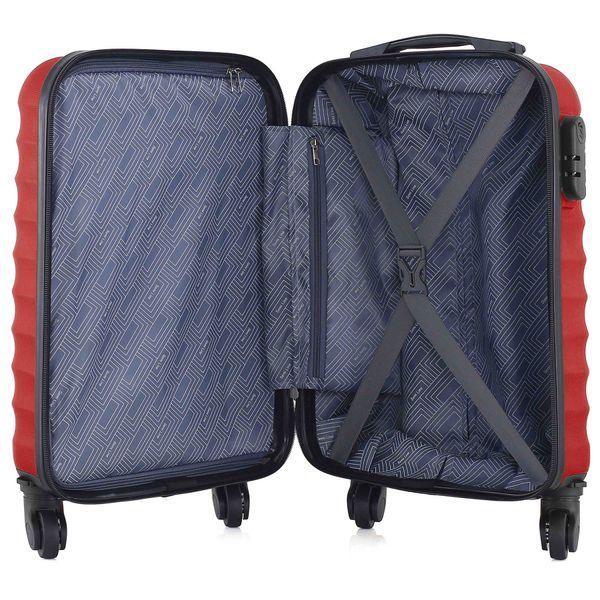 Чемодан Semi Line 18" (S) Red (T5578-1)_Discounted DAS3733 фото