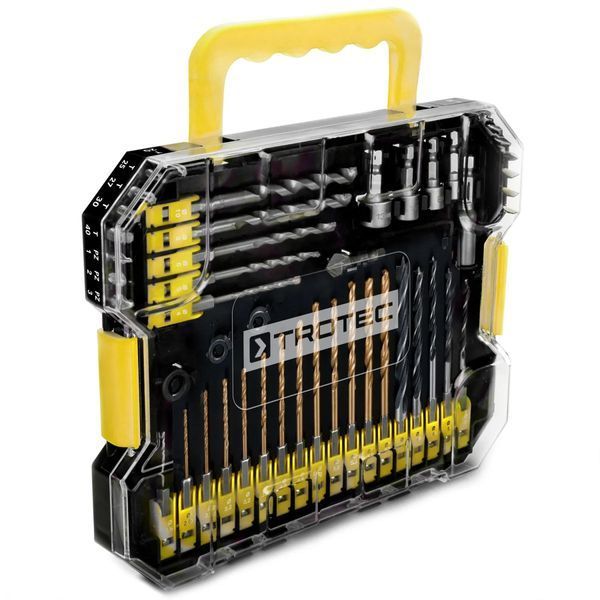 Набір біт і свердел Trotec 49 pieces Hexagon Shank Drill and Bit Set (6200001160) DAS2946 фото