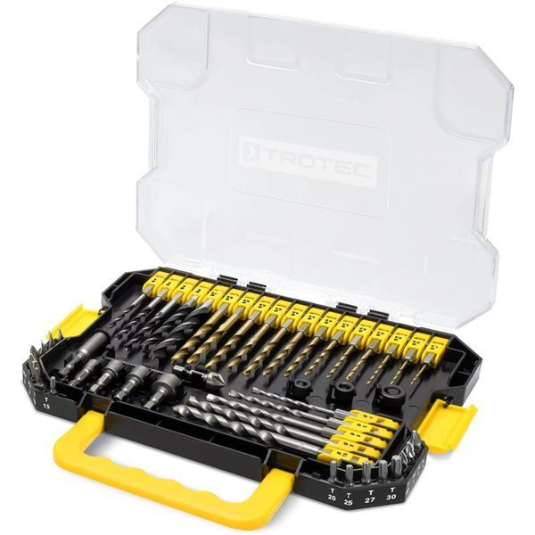 Набір біт і свердел Trotec 49 pieces Hexagon Shank Drill and Bit Set (6200001160) DAS2946 фото