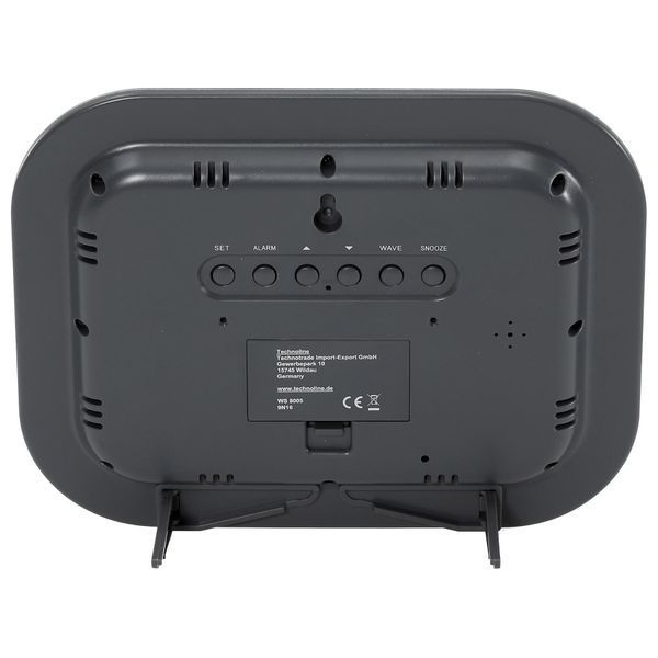 Годинник настінний Technoline WS8005 Silver/Black (WS8005) DAS926 фото