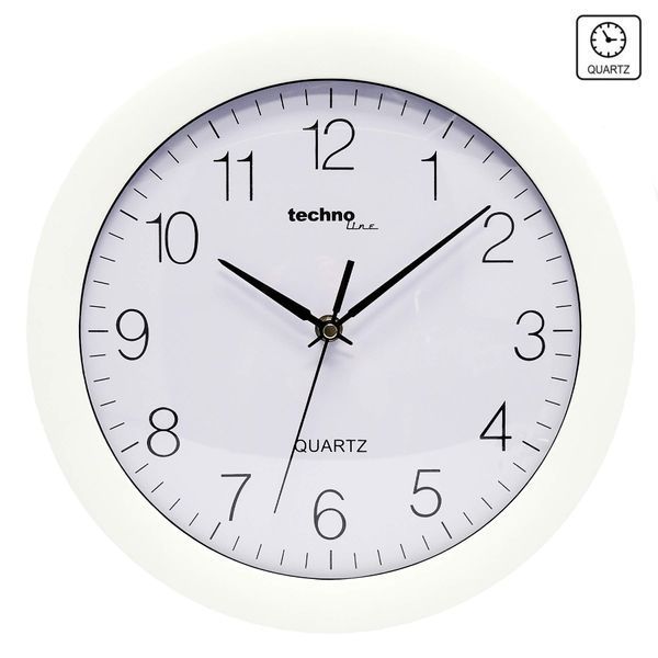 Годинник настінний Technoline WT7000 White (WT7000 weis) DAS3573 фото