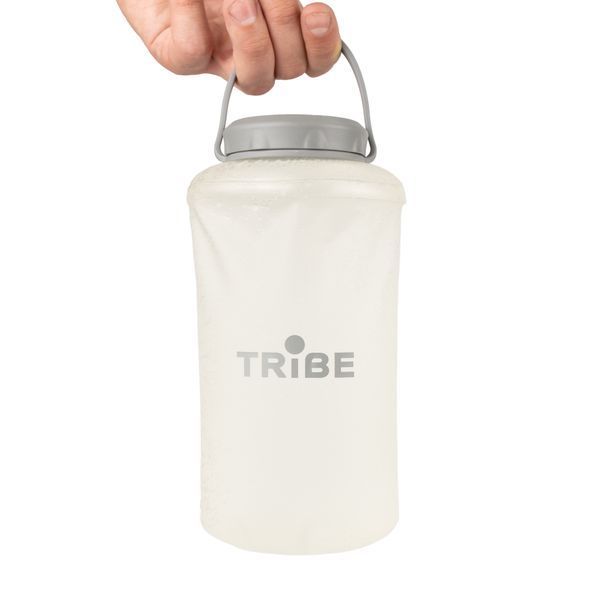 Пляшка Tribe Soft Bottle 1 л TPU м'яка T-FE-0023-crystal-white T-FE-0023-crystal-white фото