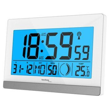 Годинник настільний Technoline WS8056 White/Silver (WS8056) DAS927 фото