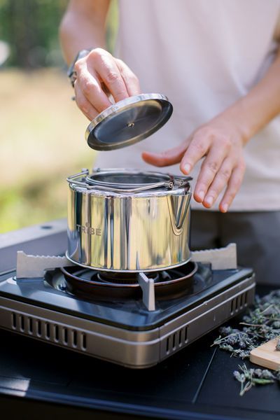 Чайник Tribe Kettle 1,2 л сталевий T-FI-0010-metal T-FI-0010-metal фото