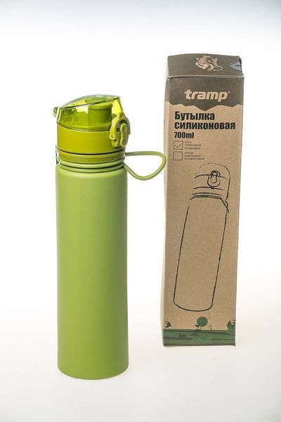 Пляшка TRAMP силіконова 700мл TRC-094 TRC-094-olive фото