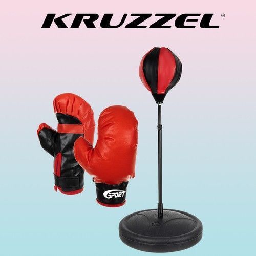 Боксерский комплект: груша + перчатки + насос Kruzzel ZB16953 13328 фото