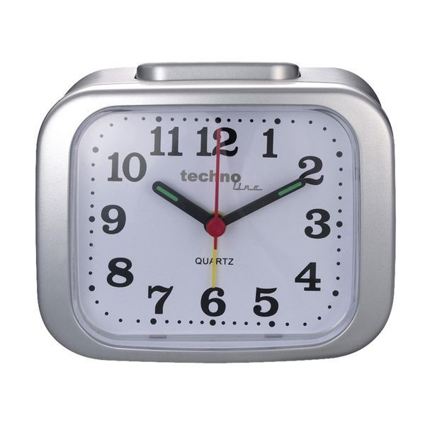 Годинник настільний Technoline Modell XL Silver (Modell XL silber) DAS1608 фото