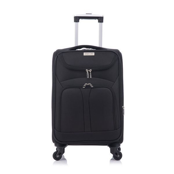 Чемодан Semi Line 20" (S) Black (T5961-1) DAS3494 фото