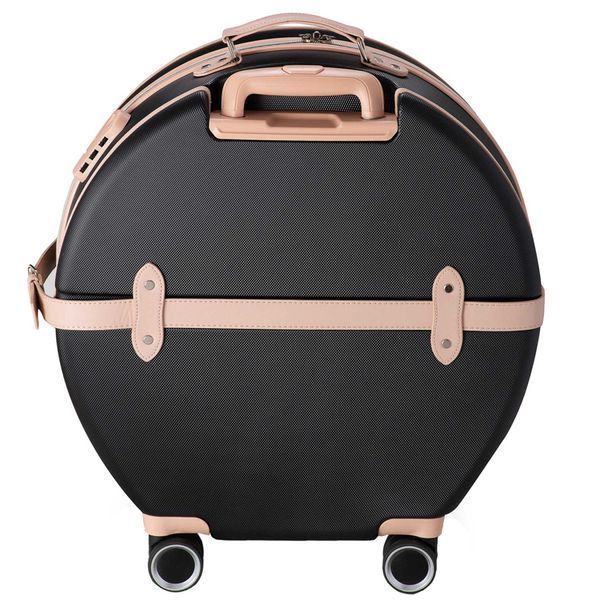 Валіза Semi Line 20" (S) Black/Pink Cream (T5671-2) DAS2477 фото