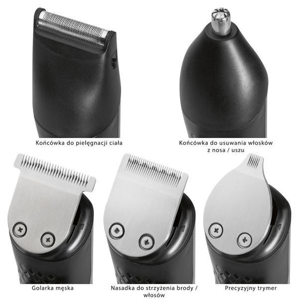 Машинка для стрижки волос 5 в 1 ProfiCare PC-BHT 3014 12267 фото