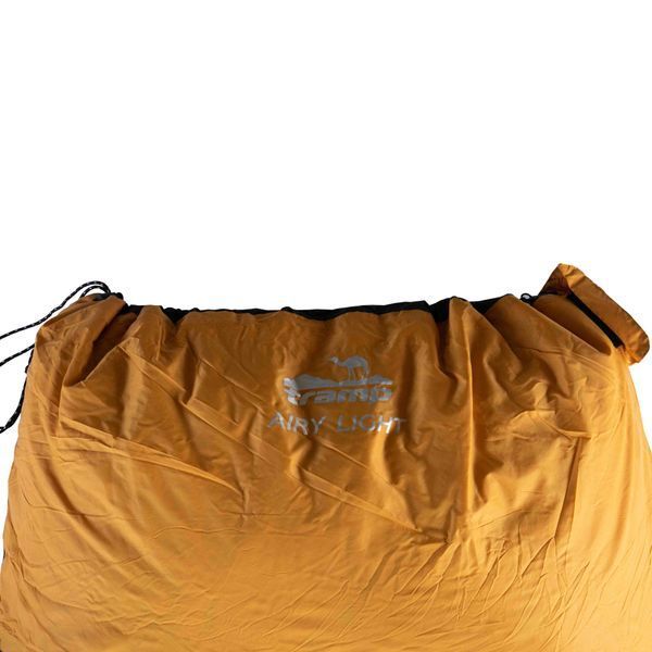 Спальний мішок Tramp Airy Light ковдра з капюш лівий yellow/grey 190/80 UTRS-056 UTRS-056-L фото