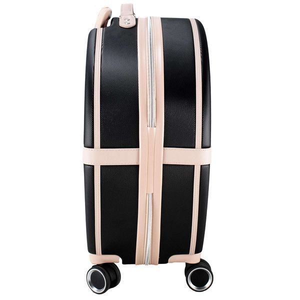 Валіза Semi Line 20" (S) Black/Pink Cream (T5671-2) DAS2477 фото