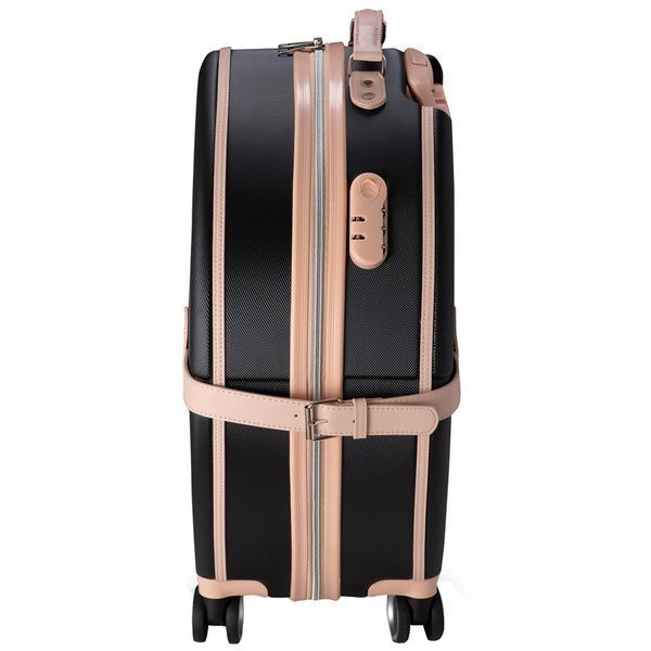 Валіза Semi Line 20" (S) Black/Pink Cream (T5671-2) DAS2477 фото