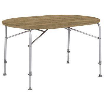 Стол Bo-Camp Feather Oval 130x90 cm Brown (1404466) DAS1905 фото