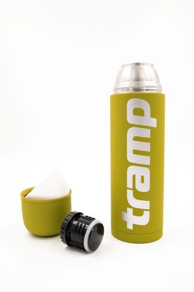 Термос TRAMP Soft Touch 1,2 л, Сірий TRC-110-grey фото