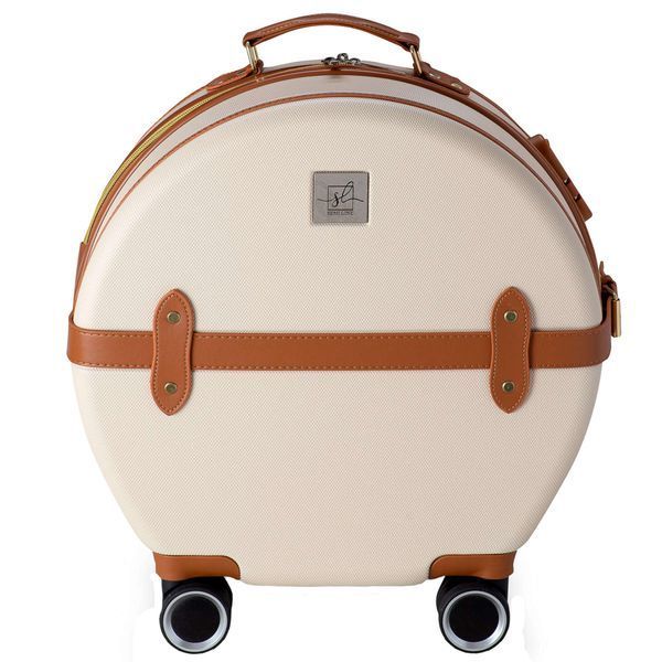 Валіза Semi Line 20" (S) Ecru/Brown (T5670-2) DAS2482 фото