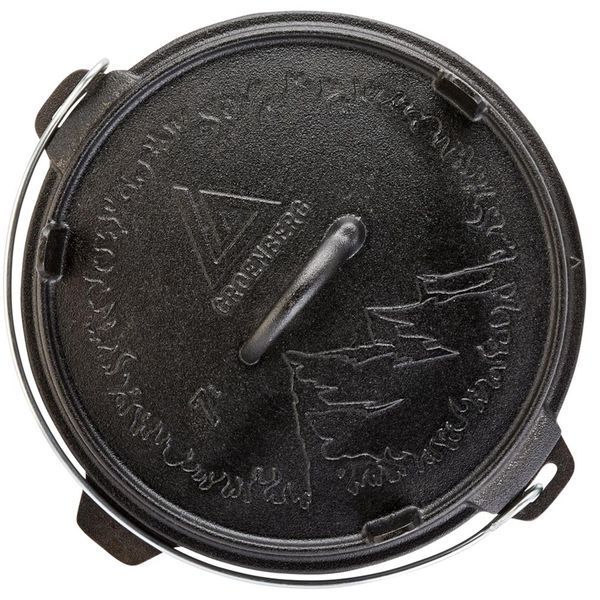 Казан с крышкой Groenberg Askja Pot 30 cm / 7 L Black (266017) DAS3023 фото