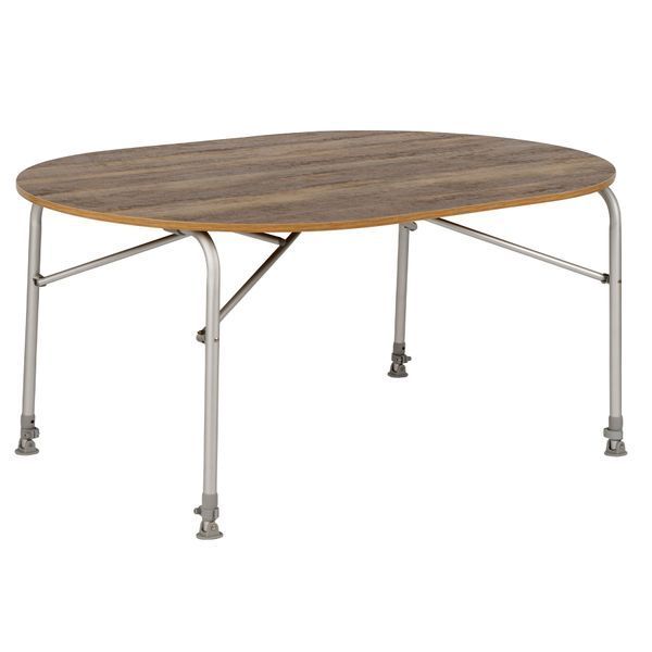 Стіл Bo-Camp Feather Oval 130x90 cm Brown (1404466) DAS1905 фото
