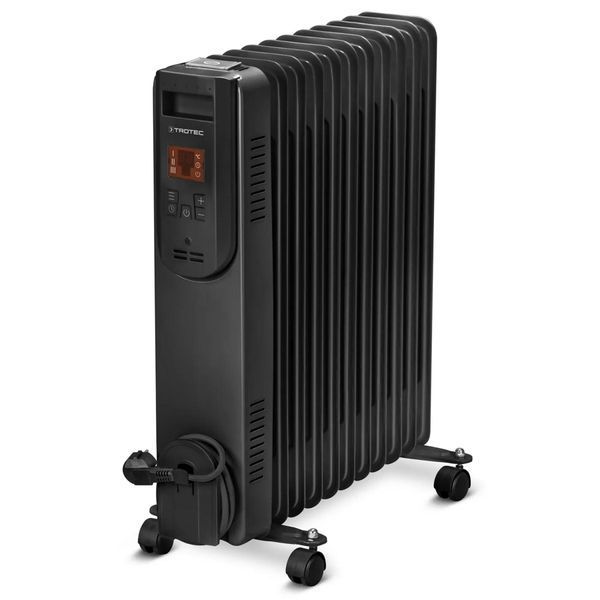 Обогреватель масляный Trotec TRH 25 E 2500W Black (1410000720) DAS2766 фото